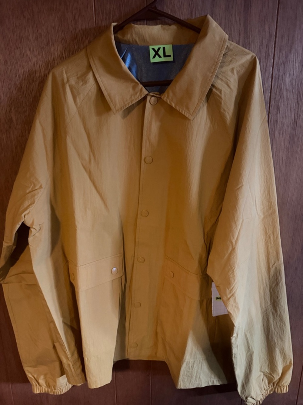 Supervsn Studios Beige Cargo Coaches Jacket